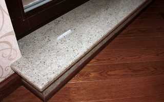 Как и какими материалами отделать порог балконной двери своими руками