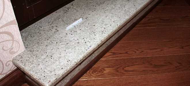 Как и какими материалами отделать порог балконной двери своими руками