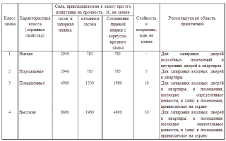 Особенности видов и устройства замков, нюансы выбора и установки на входные двери