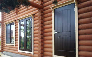 Установка металлических дверей в деревянном доме своими руками: особенности и нюансы