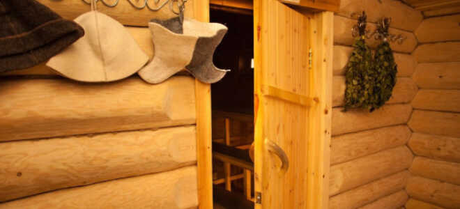 Как сделать дверь в баню своими руками: инструкция по изготовлению двери в парилку