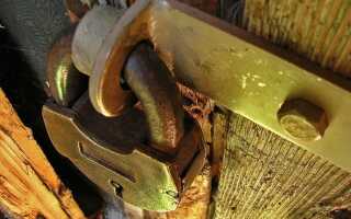 Открываем навесной замок без ключа