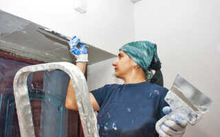 Штукатурка откосов своими руками: технология шпаклевки дверного проема