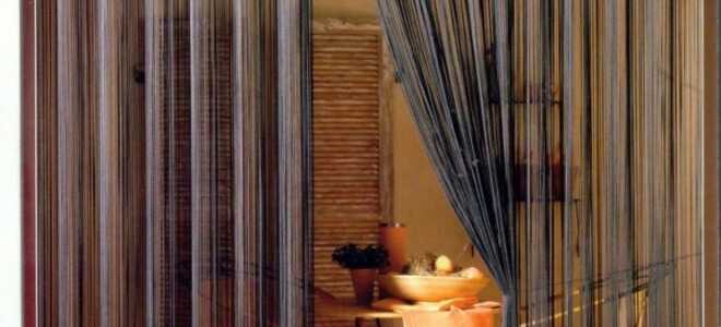 Как красиво и оригинально оформить дверной проем различными висюльками