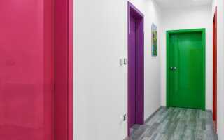 Модные цветовые сочетания дверей и пола в интерьере