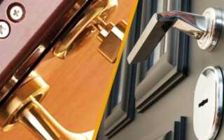 Как заменить замок на входной металлической двери своими руками