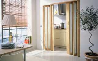 Особенности двери-гармошки, руководство по изготовлению и установке данной раздвижной межкомнатной системы