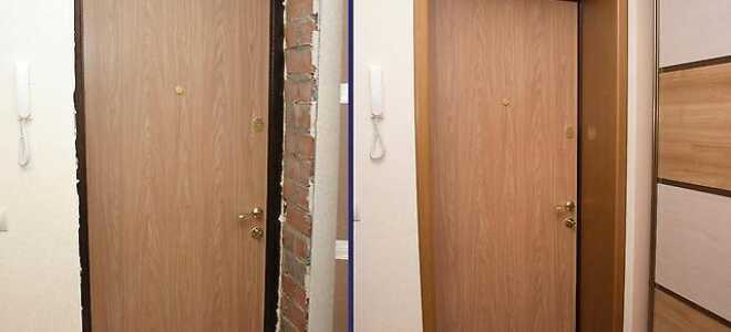 Оформление двери пластиковыми наличниками, какие лучше взять и их преимущества и недостатки