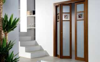 Как самому сделать и установить дверь-гармошку