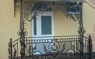 Разновидности кованых козырьков, инструкция как сделать навес над дверью самостоятельно