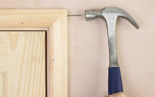 Установка наличников на дверь своими руками