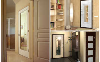 Плюсы и минусы установки зеркал на входные двери, к какому интерьеру они подходят