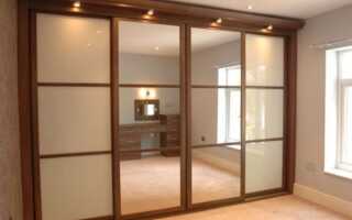 Раздвижная дверь купе в гардеробную: как сделать самому