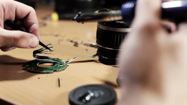 Видеоглазок из подручных средств