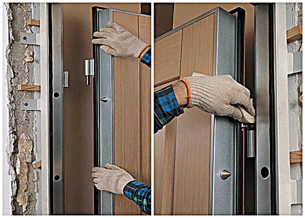 установка противопожарной двери