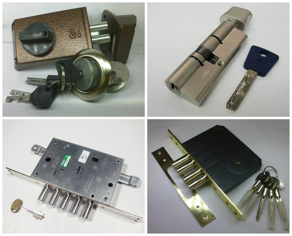 Разновидности дверных замков