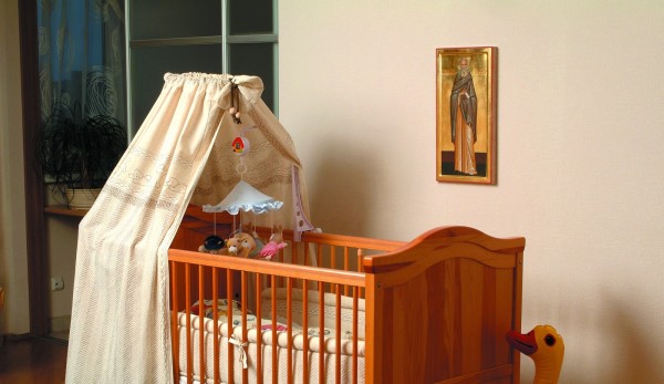 Икона в детской комнате