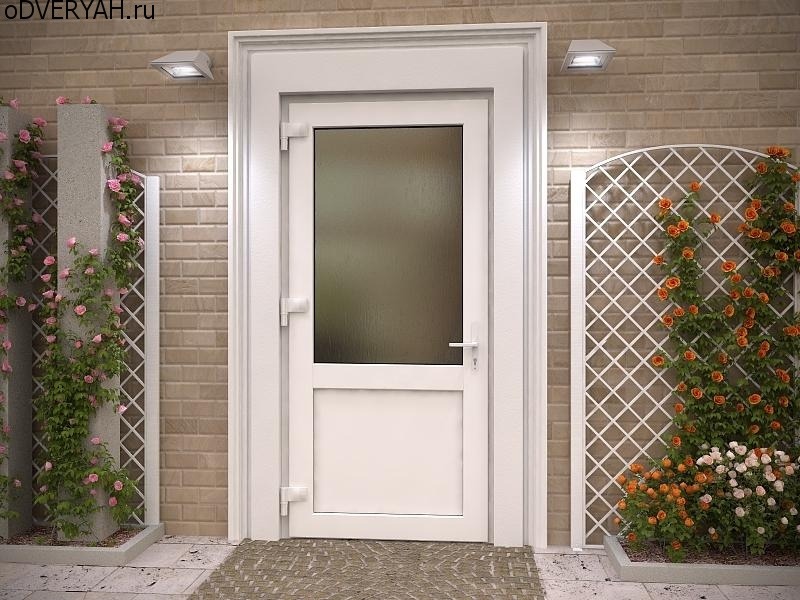 Пластиковая дверь