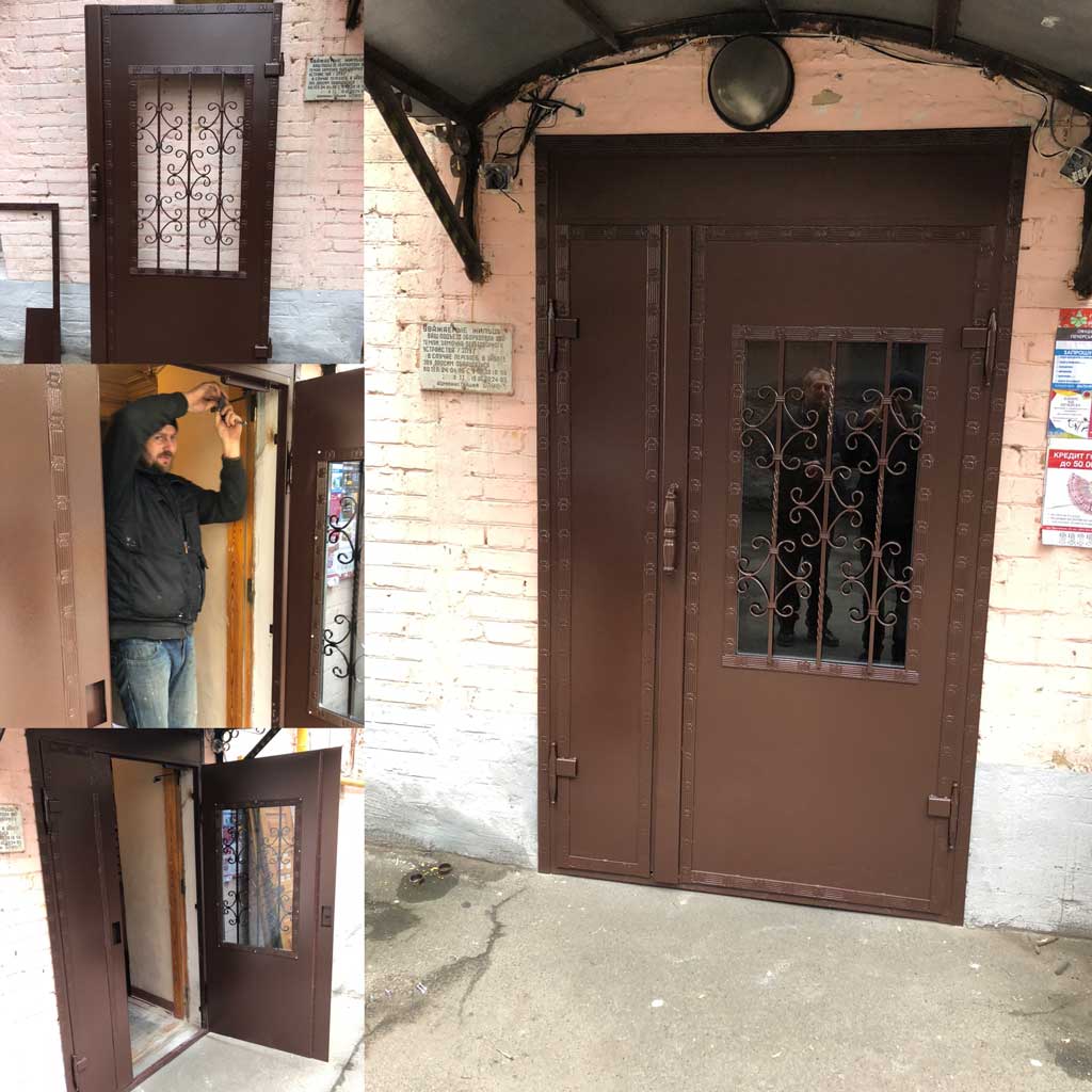 двери в подъезд