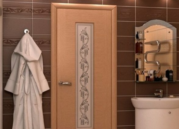 ламинированная дверь