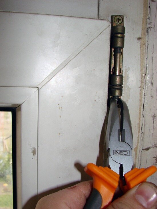 петли снять