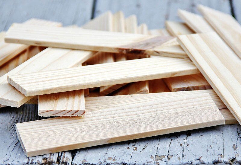 рейки из дерева