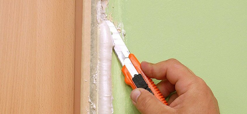 срезать пену