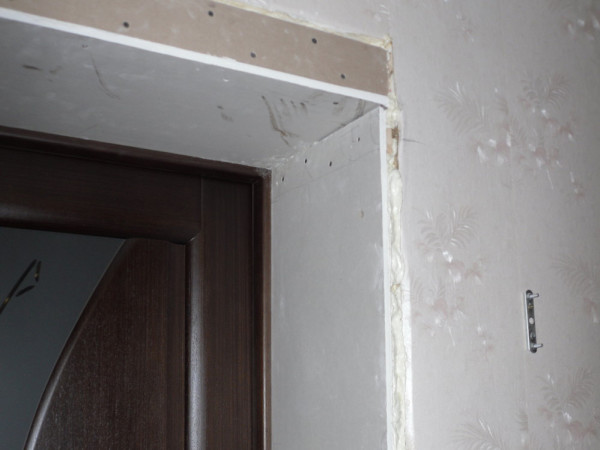 Откосы из гипсокартона