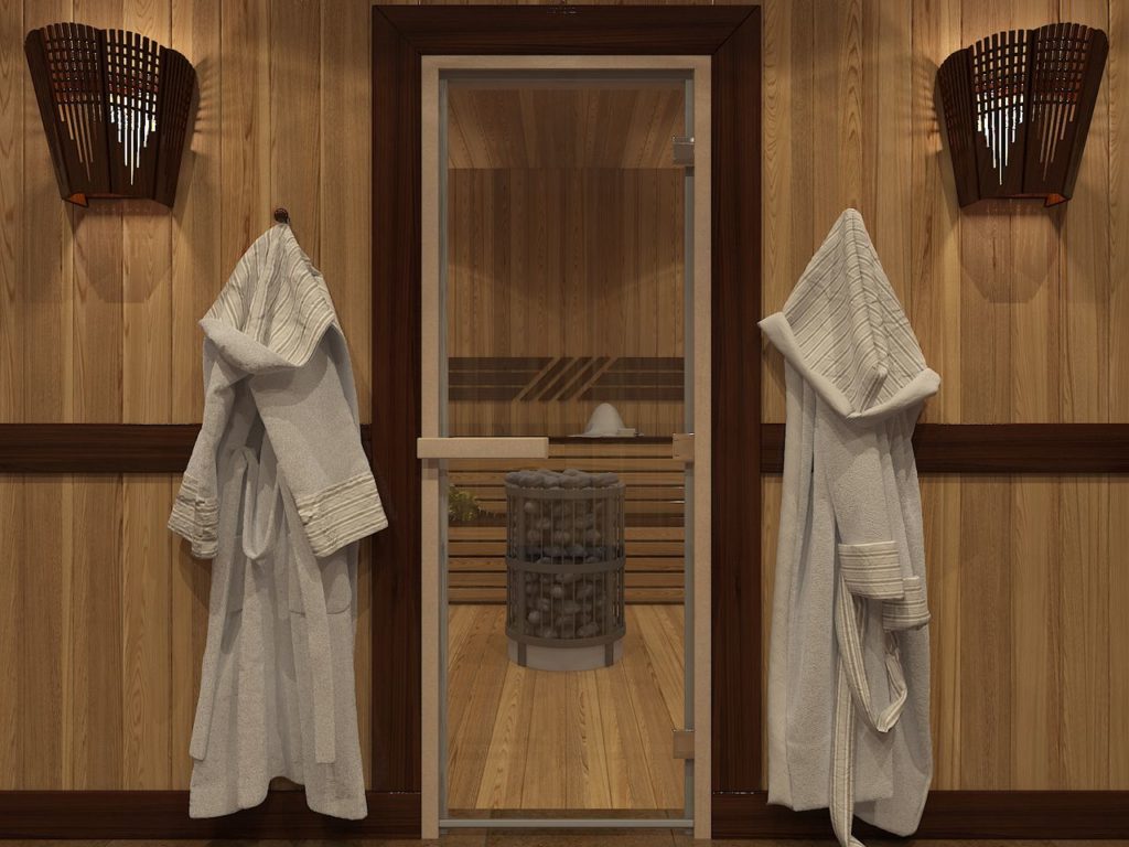 дверь из стекла