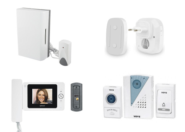 Разновидности дверных звонков