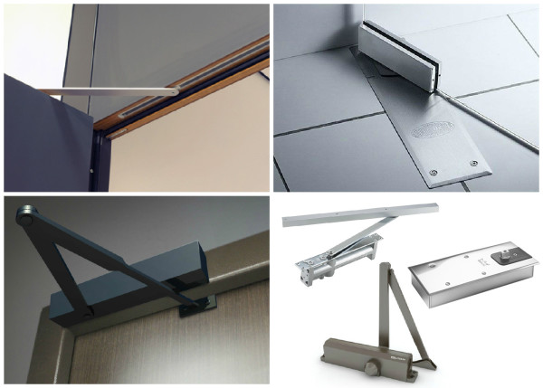 Виды дверных доводчиков