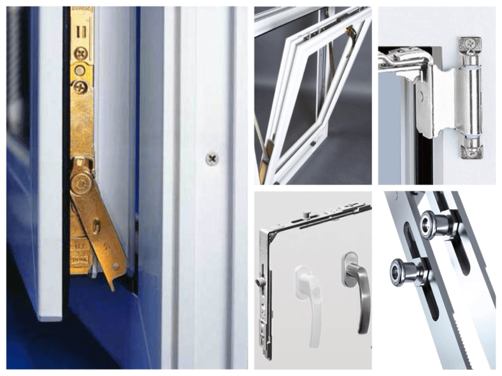 Разновидности фурнитуры для пластиковых дверей, как правильно подобрать механизмы для балкона