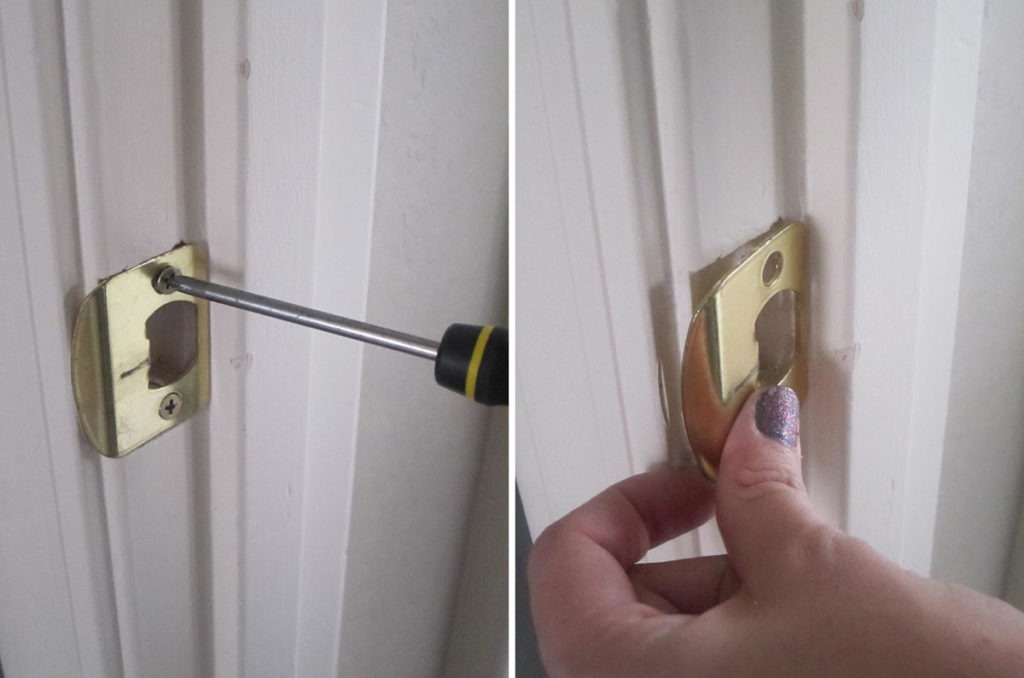 Как самостоятельно установить в межкомнатную дверь защелку - пошаговая инструкция
