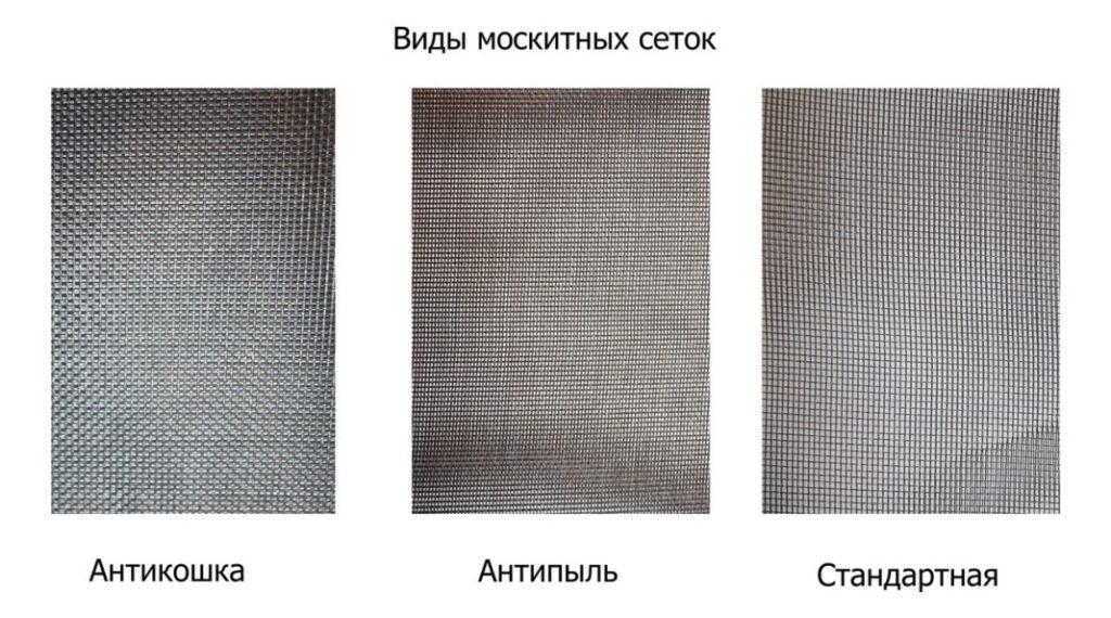 виды москитных сеток